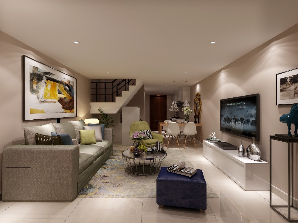 現代簡(jiǎn)約LOFT住宅，巧用空間，精彩生活