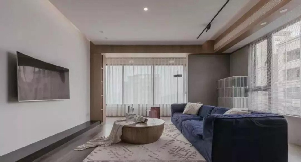 164㎡簡(jiǎn)約風(fēng)，用高級藍打造極美空間